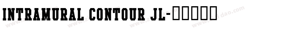 Intramural Contour JL字体转换